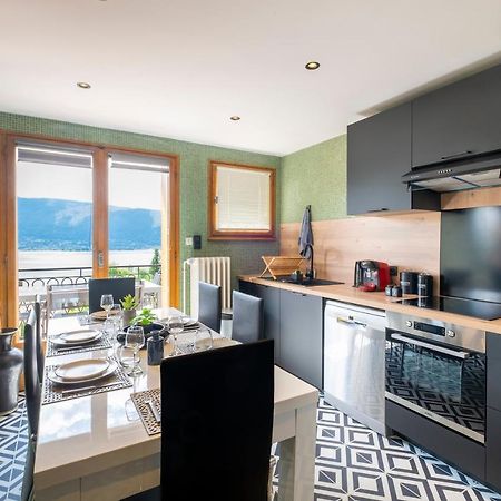 T4 Avec Vue Imprenable Sur Le Lac D'Annecy Apartment Верие-дю-Лак Екстериор снимка