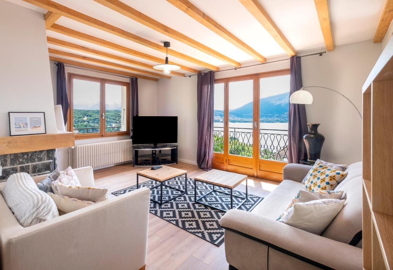 T4 Avec Vue Imprenable Sur Le Lac D'Annecy Apartment Верие-дю-Лак Екстериор снимка