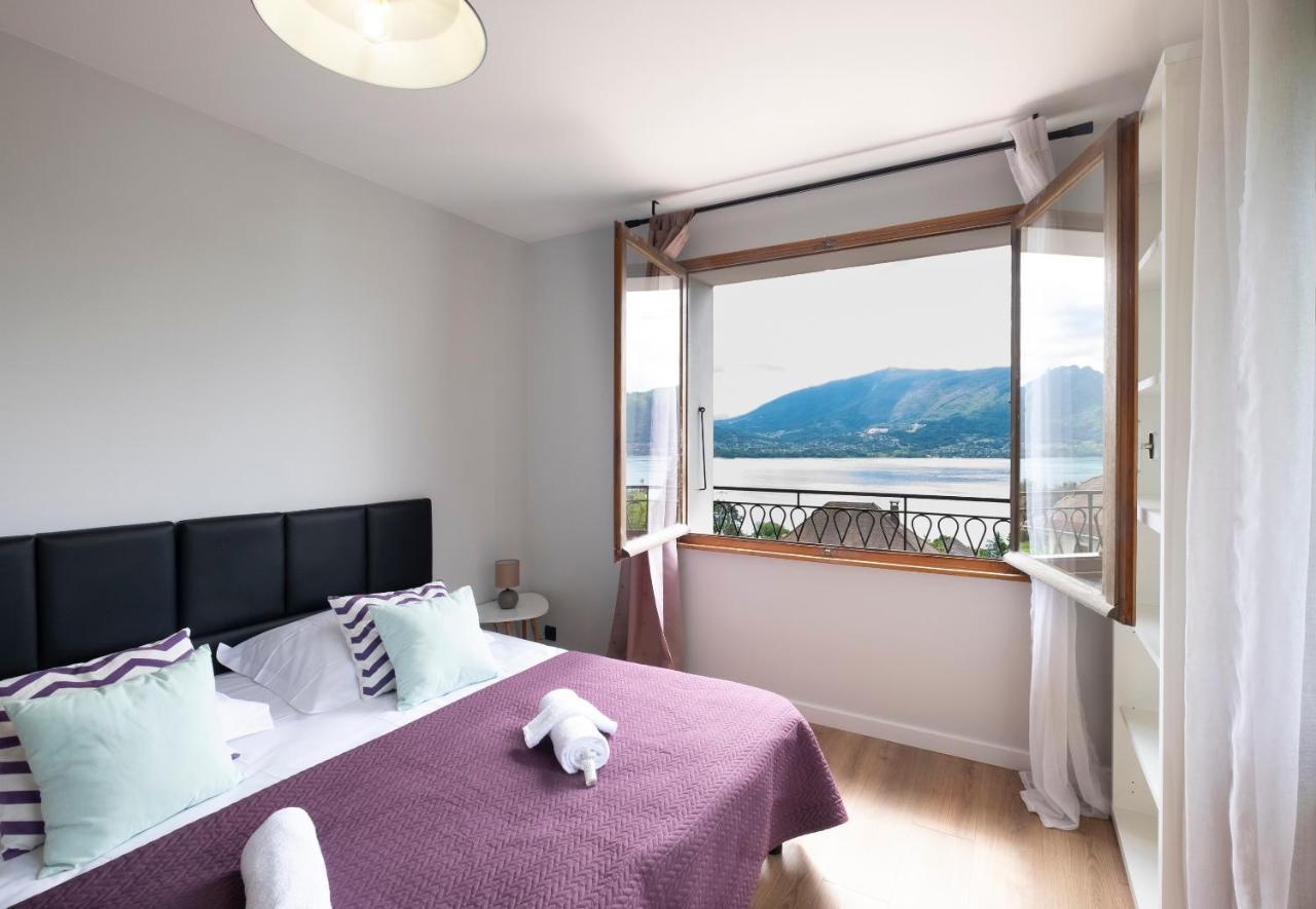 T4 Avec Vue Imprenable Sur Le Lac D'Annecy Apartment Верие-дю-Лак Екстериор снимка