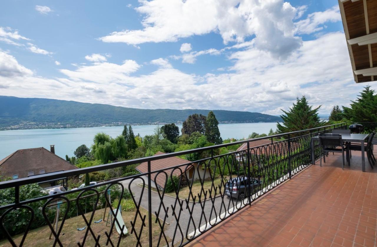 T4 Avec Vue Imprenable Sur Le Lac D'Annecy Apartment Верие-дю-Лак Екстериор снимка