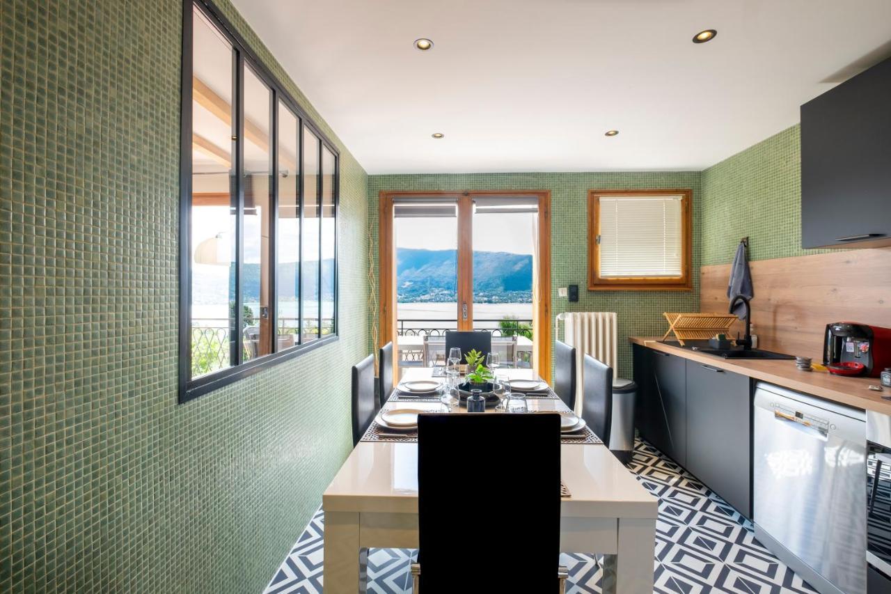T4 Avec Vue Imprenable Sur Le Lac D'Annecy Apartment Верие-дю-Лак Екстериор снимка